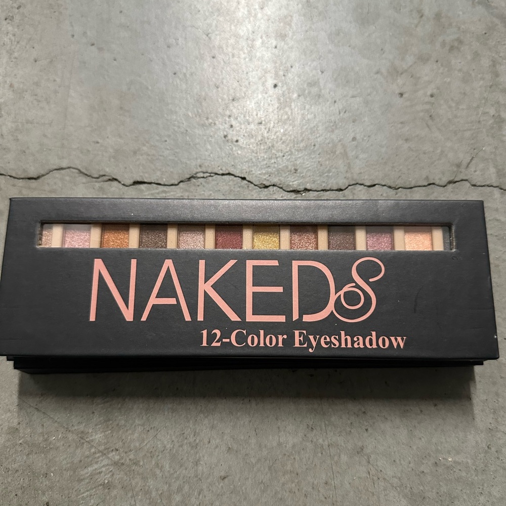 12-Color Eyeshadow Palette - Neutral Pink & Brown Mix